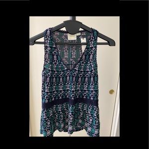 Maeve embroidered top.  New with tags.  Anthropologie